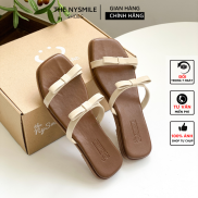 Dép nơ bệt nữ 2 quai du lịch - THENYSMILE - ARICC