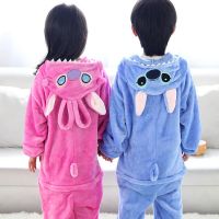 Winter Flannel Soft Warm Unicorn Kigurumi Pajamas Hooded Animal Cartoon Boys Pyjamas Unicorn Pajamas for Girls Kids Sleepwear