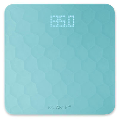 Greater Goods Silicone Bathroom Scale - Premium Bathroom Scale for Measuring Weight, Perfect for Nutrition and Fitness | Comes with Designer Silicone Cover | Designed in St. Louis (Aqua)