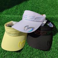 2023☒❐℗ New Korean golf cap womens spring and summer fluorescent letters topless hat outdoor sports empty top hat