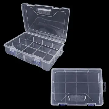 Mini Storage Box Clear Lidded Small Plastic Box For Trifles Parts Tools Storage  Box Jewelry Display