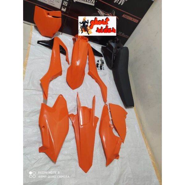 Body full set ktm 250 bodi fullset ktm 250 2017 body fulset tangki asli