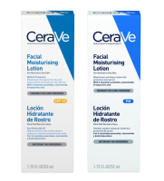 CeraVe Facial Moisturising Day&amp;Night SET (AM SPF25 + PM Lotion) เซราวี เฟสเชี่ยล มอยเจอร์ไรซิ่ง เซ็ท (โลชั่น เอเอ็ม 52ml + พีเอ็ม 52ml)