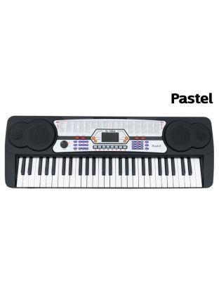 Pastel คีย์บอร์ดไฟฟ้า 61 คีย์ มีช่องเสียบ USB แบบรองรับบลูทูธ รุ่น K-161 (61 Key Electronic Keyboard) + ฟรีอแดปเตอร์ &amp; ที่วางโน้ต &amp; ไมค์ &amp; คู่มือ ** แถมพิเศษสติ๊กเกอร์ตัวโน้ต **