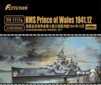 Flyhawk 1/700 FH1117S HMS Prince Of Wales Dec.1941