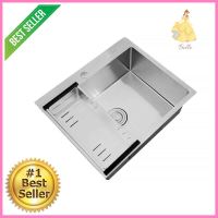 ซิงค์ฝังสแควร์ 1หลุม AXIA TRITON 6050 สเตนเลสBUILT-IN SQUARE SINK AXIA TRITON 6050 1B STAINLESS STEEL **ลดราคาจัดหนัก **