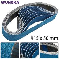 1PCS 915*50mm Zirconium Corundum Sanding Belts Sandpaper Linishing Belt Metal Paper Grinding Polishing Abrasive Band Power Sanders