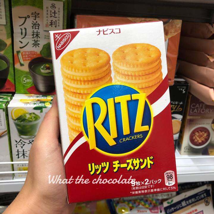 sale-exp-05-2022-ritz-crackers-แคร็กเกอร์สอดไส้ครีมชีส-และวานิลลา