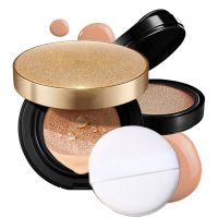 BB Air Cushion Foundation Concealer Whitening Makeup Waterproof Brighten Face Base Tone 1 Pcs Beauty CC Cream Cosmetic with Puff