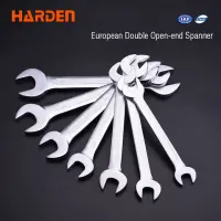 ประแจปากตาย แหวนข้างปากตาย (European Double Open-end Spanner) HARDEN 541208 541218 541224