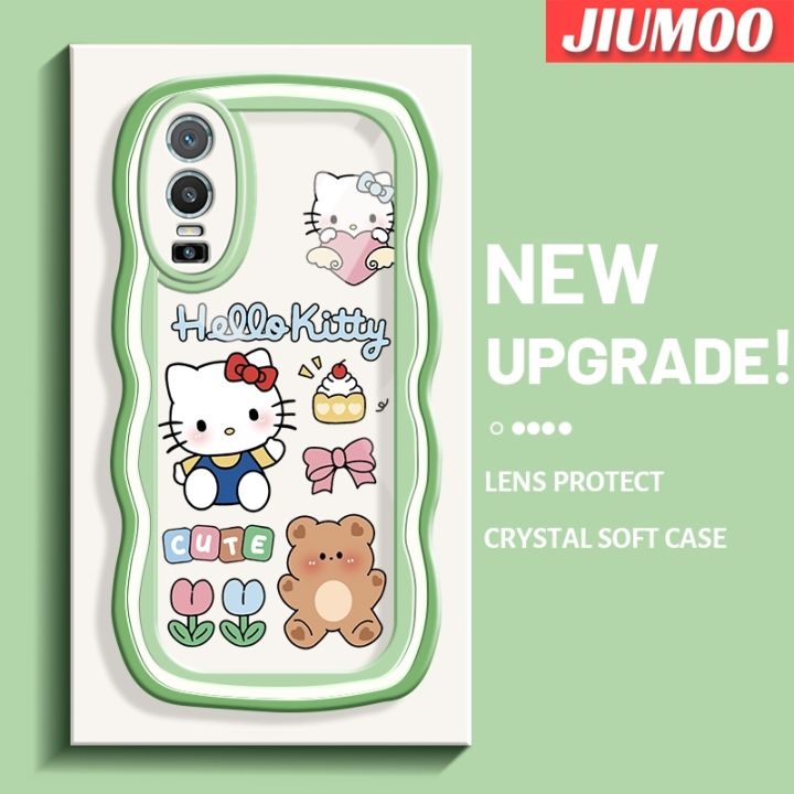 เคส-jiumoo-สำหรับ-vivo-y76-5g-เคส-y74s-y76s-5g-น่ารักลาย-hello-kitty-แฟชั่นขอบคลื่นเคสโทรศัพท์แบบใสง่ายลายการ์ตูนเลนส์กล้องถ่ายรูปป้องกันการกระแทกเคสนิ่มเคสใสซิลิโคน