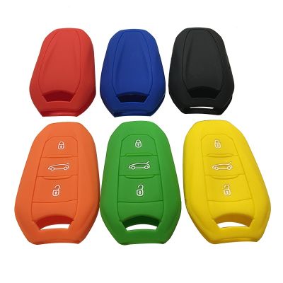 npuh car key case remote protect cover 408 holder Cactus 3008 C4L for Peugeot C6 508 C5 C3 508 2008 3008 C4 Aircross Picasso Grand