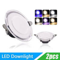 2Pcs Downlight 5W Led Downlight Ac220v หกสี Downlight เพดานห้องครัวห้องนั่งเล่นในร่มโคมไฟเพดาน *