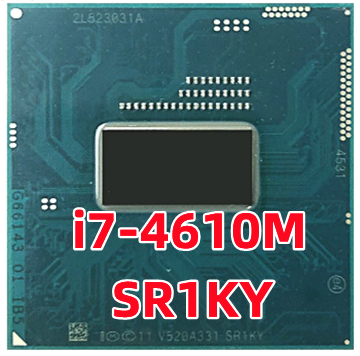 I7-4610M หลัก I7 4610เมตร SR1KY 3.0กิกะเฮิร์ตซ์ Dual-Core Quad-Thread โน้ตบุ๊คโปรเซสเซอร์แล็ปท็อป CPU 4M 37W ซ็อกเก็ต G3/RPGA946B