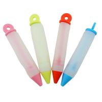 Silicone Food Writing Pen  Cake Mold Cream Cup Cookie Icing Piping Pastry Nozzles Kitchen Accessories Cream Cake Writing Pen Bread Cake  Cookie Access