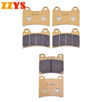 1300cc Motorcycle Front Rear Brake Pads Set For Yamaha XJR1300 5EA1 5EA7 Brembo calipers 320mm front discs XJR 1300 1998 1999