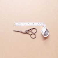 Omocha - [11 cm] Hasami scissors : กรรไกรวินเทจทรงนกกระเรียน