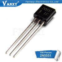 100 pcs 2N5551 TO-92 2N5551 TO92 0.6A 160 v NPN Original e novo