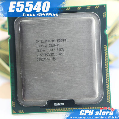 ใน Xeon E5540เครื่องประมวลผลซีพียู2.53GHz LGA13668MB L3 CacheQuad-Core ซีพียูเซิร์ฟเวอร์ Gratis Ongkir มีขายซีพียูตัว E5530