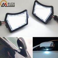 2x LED Under Mirror Puddle Light For Volvo V40 V50 V60 V70 MK3 C70 MK2 XC90 XC70 XC60 Jaguar XK XF Under Mirror Welcome Lamp