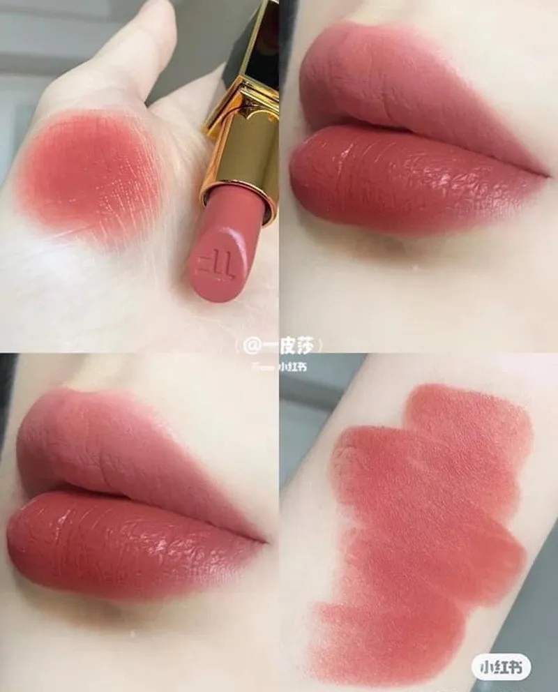 Son Tom Ford Lip Color Màu 02 Libertine Màu Hồng Đất pha Cam Vẻ Ngọt Ngào  Cuốn Hút 