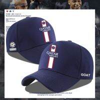 2023High quality new style original 2022 football uniform Paris Saint-Germain customized hat men Mbappe Messi Neymar peaked sun visor