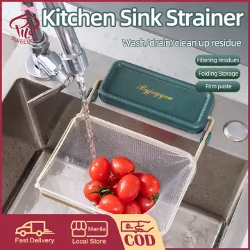 Sink Filter Drain Rack Stainless Steel Kitchen Sink Filter Mesh
