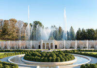 โปสเตอร์ภาพโชว์การแสดงน้ำพุของ Longwood Gardens in USA สวนน้ำพุอันเลื่องชื่อ P-100FG ขนาด A3 กว้าง 42 x สูง 29.7 ซม. (แนวนอน โฟโต้ 200 แกรม)