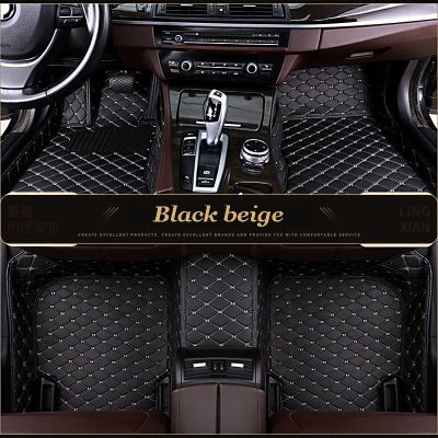 Custom Car Floor Mats for Peugeot 301 2014 2015 2016 2017 2018 Non-slip and easy-to-clean custom car carpet