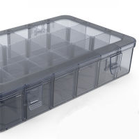 Organizer 9-24 Grids Adjustable Storage Container Compartment Plastic Storage Box Component Screw Holder Case Display Container