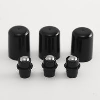 50pcslot 18mm Steel Bead Ball Plug for 10ML 15ML 30ml 50ml Glass Perfume Roller Roll on Bottle, Metal Roller Stopper with lids