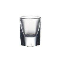 Set of 6 0.34 ounce square shot glasses machine made lead free glass liquor glass for bar party 10ml