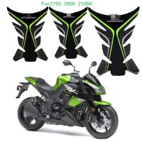 แผ่นสติกเกอร์ Z1000สำหรับ Kawasaki Z750 Z800แผ่นถังเชื้อเพลิงรถมอเตอร์ไซค์สติกเกอร์รูปลอกป้องกันชุดแฟริ่งเข่า3D เชื้อเพลิงโลโก้