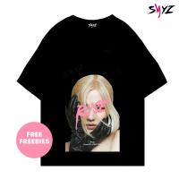 【s-5xl】ผ้าฝ้าย 100%เสื้อยืดโอเวอร์ไซส์&amp;lt;พร้อมส่ง&amp;gt; เสื้อยืด พิมพ์ลาย Blackpink Artpink ver Rose Jennie Lisa JisooS-4XL