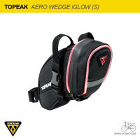 กระเป๋าใต้อานจักรยานพร้อมไฟในตัว TOPEAK AERO WEDGE iGLOW SEAT BAG (S)