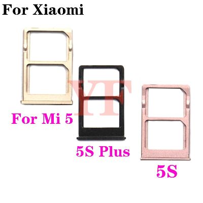 【✆New✆】 nang20403736363 สำหรับ Xiaomi Mi5 Mi 5 S Mi 5 S Plus ที่ใส่ซิมการ์ดถาดใส่ซิมชิ้นส่วนอะไหล่เต้ารับตัวแปลง