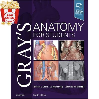 YES ! หนังสือภาษาอังกฤษ Grays Anatomy for Students: With Student Consult Online Access พร้อมส่ง