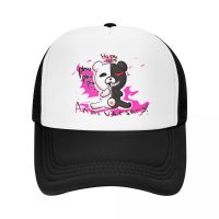 Fashion Kawaii Monokuma Danganronpa Baseball Cap Men Women Adjustable Harajuku Anime Manga Trucker Hat Outdoor