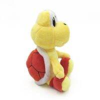 ตุ๊กตาผ้ากำมะหยี่มังกรอะนิเมะ Koopa Troopa ขนาด15ซม. ของเล่นเต่าน่ารัก S สำหรับเด็ก