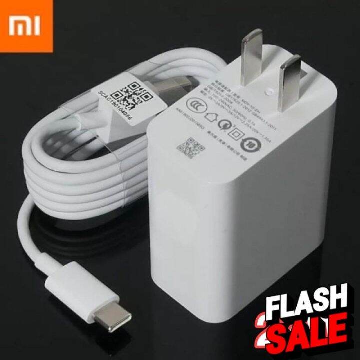 ชุดชาร์จ-xiaomi-fast-charger-adapter-27w-สายชาร์จ-type-c-qc4-0-usb-adapter-type-c-cable-for-mi9-mi-8-lite-redmi-note7-สายชาร์จ-type-c-สายชาร์จโทรศัพท์-สาย-ฟาสชาร์จ-typ-c-สายชาร์จ