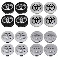 Auto parts 4pcs/set 5.8cm 6cm 6.2cm Car Wheel Center Hub Caps Covers for Toyota Land Cruiser Vios High Lander Previa Sienna Camry Corolla Tundra Auto Emblem Badge qing0