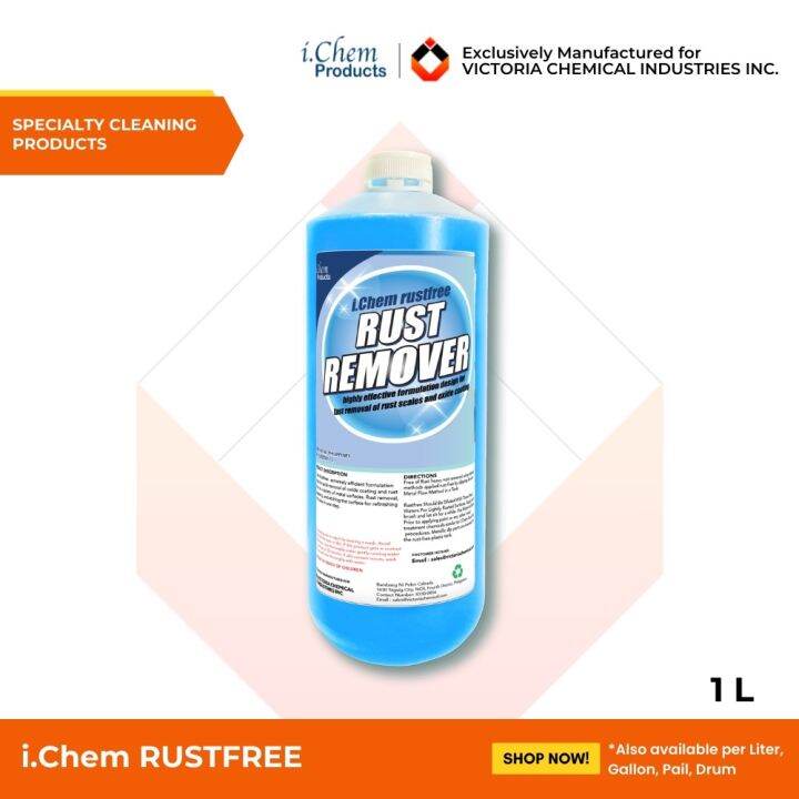 RUST REMOVER 1 LITER (RUST STAIN REMOVER RUST CLEANER ANTIRUST 1000ml