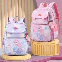 Mermaid Backpack for kids Student Large Capacity Breathable Print Fashion Cartoon Cute Multipurpose schoolbag Bags