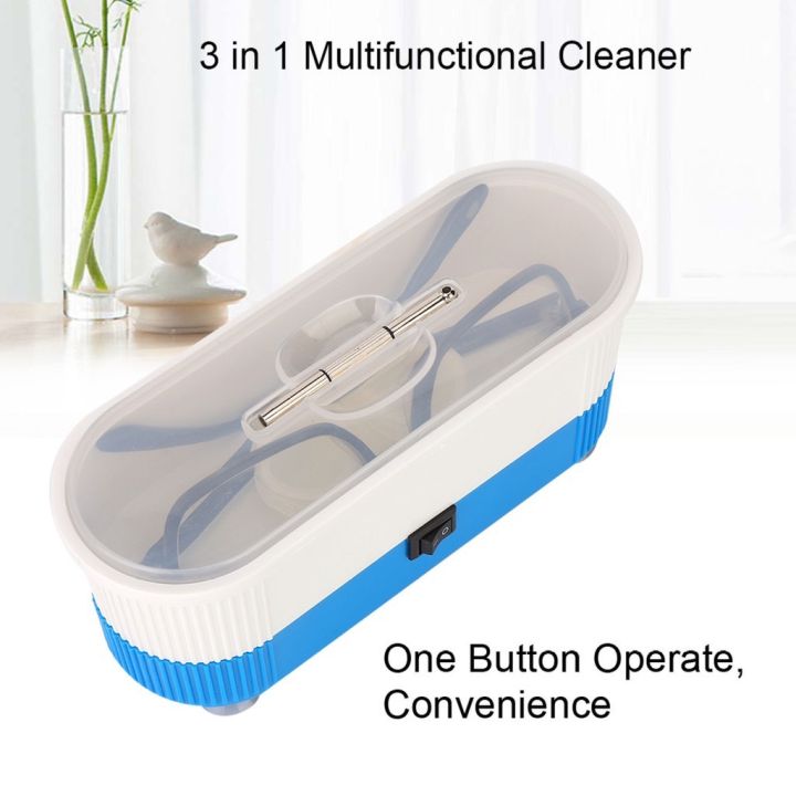 ultrasonic-cleaner-เครื่องล้างแว่นตา-เครื่องอัลตราโซนิก-เครื่องทำความสะอาดคอนแทคเลนส์-แว่นตา-ของใช้-ราคาถูก-พกพา-เครื่องอัลตร้าโซนิค