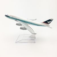 [16CM] Kengpeng โมเดลเครื่องบิน Cathay Pacific (Aircraft Model) วัสดุทำจากเหล็ก พร้อมฐานพลาสติก ของเล่น ของสะสม เสริมฮวงจุ้ย