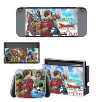 Dragon Quest Nintendoswitch Skin Nintend Switch สติ๊กเกอร์รูปลอกสำหรับคอนโซล Nintendo Switch Joy-con Controller Dock สกินไวนิล-hjgytyuuiytt