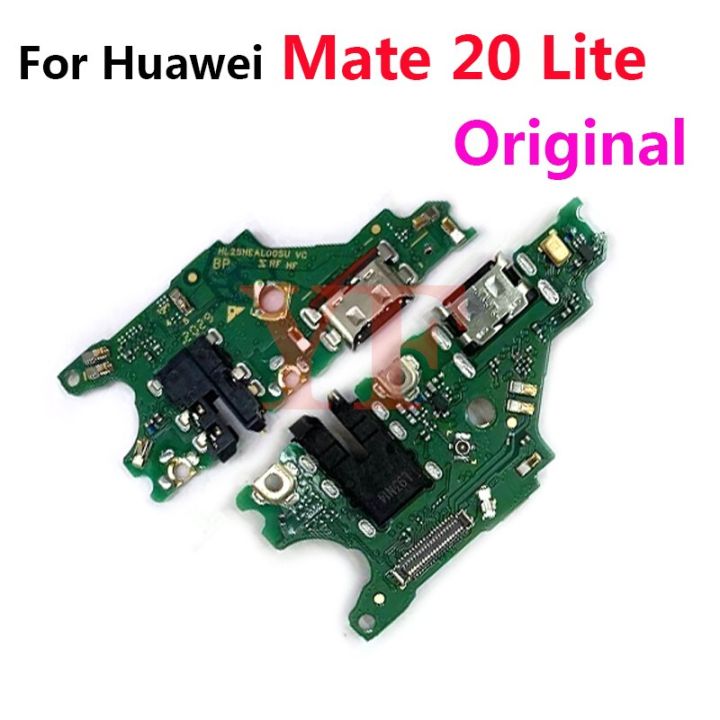 สำหรับ Huawei Mate 9 10 20 30 Pro Lite ที่ชาร์จชาร์จพอร์ต USB บอร์ดเฟล็กซ์ขั้วต่อแท่นสายชาร์จกับไมโคร