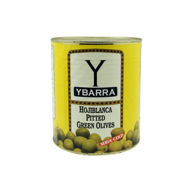 promotion-ybarra-pitted-olives-3-kg-มะกอกเขียวไร้เมล็ด-นำเข้าจากสเปน-yb26