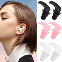 Anti Noise Silicone Earplugs Waterproof Swimming Ear Plugs For Sleeping Diving Surf Soft Comfort Natation Swimming Ear Protector Accessories Accessori