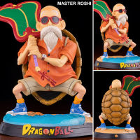 Figure ฟิกเกอร์ จากการ์ตูนเรื่อง Dragon Ball Z ดราก้อนบอล แซด Master Roshi Kame Sennin มุเท็น โรชิ คาเมะ เซ็นนิน ผู้เฒ่าเต่า อาจารย์ ของ โงกุน คุริริน และ หยำฉา เสื้อสีส้ม Ver Anime อนิเมะ การ์ตูน มังงะ คอลเลกชัน ของขวัญ New Collection ตุ๊กตา Model โมเดล